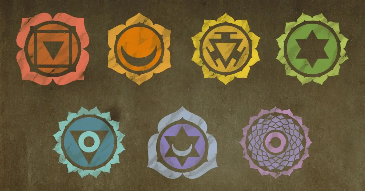 ilustração do guia completo sobre os 7 chakras